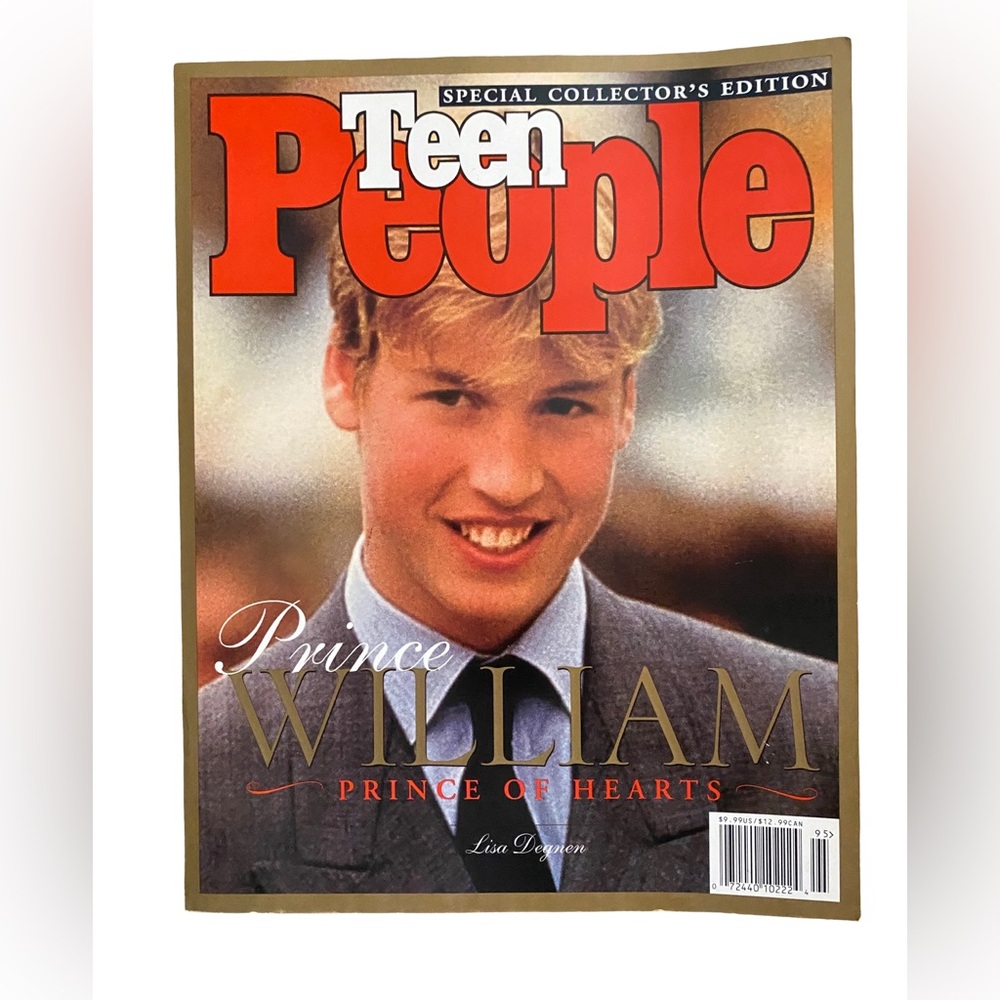 Prince William: Prince of Hearts - December, 1998 Teen People Special Edition